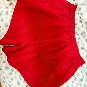 lululemon athletica  Red Women's Running Shorts
